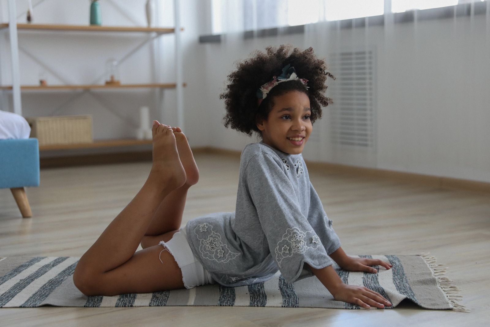 Photo illustrating an active child and family health