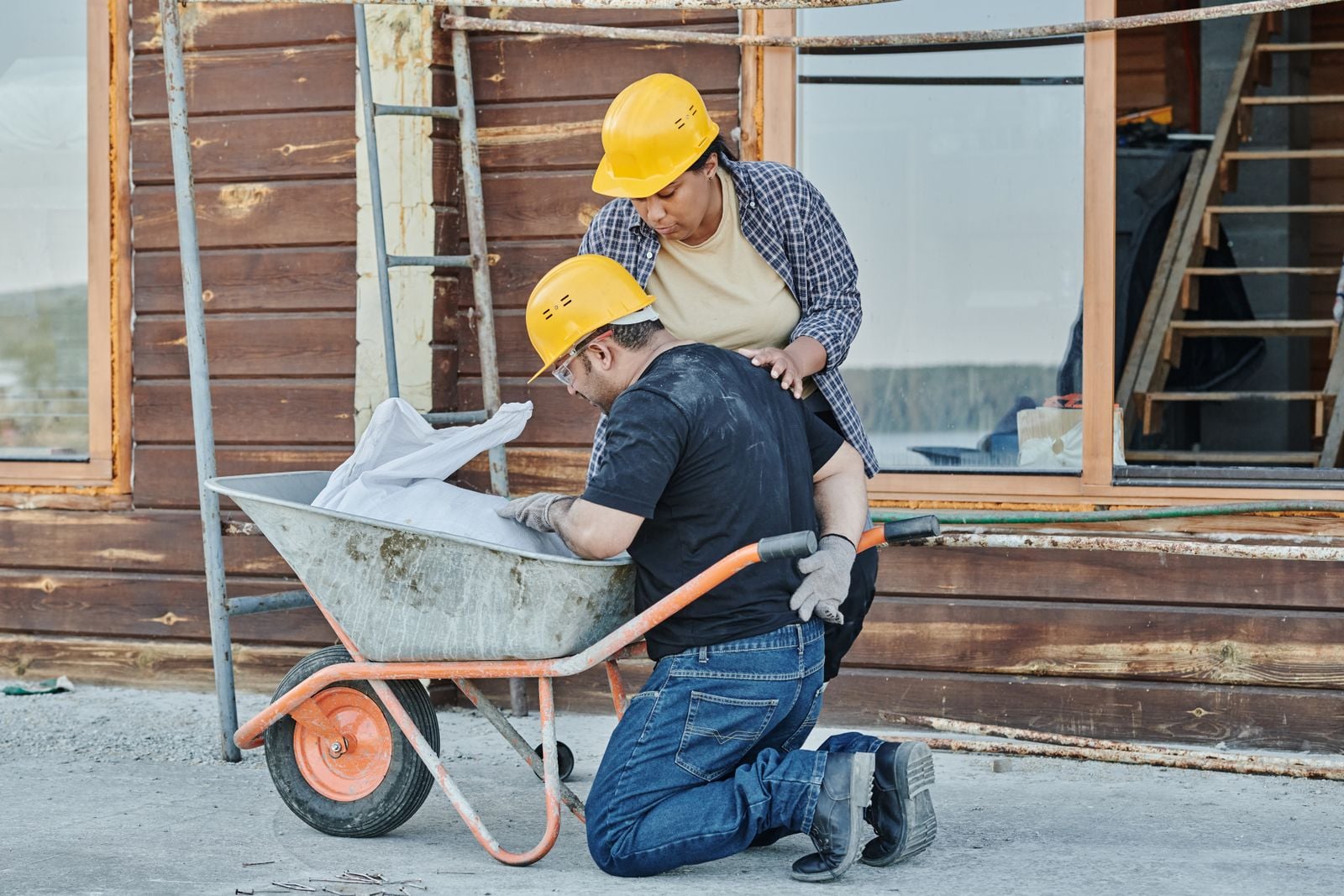 Back and joint strain from a workplace injury